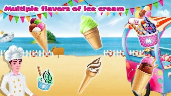 冰淇淋沙滩车游戏下载