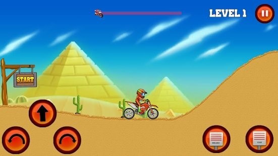 摩托车爬山比赛游戏下载