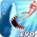 饥饿鲨鱼进化游戏破解版无限钻石版下载v5.3.0.1
