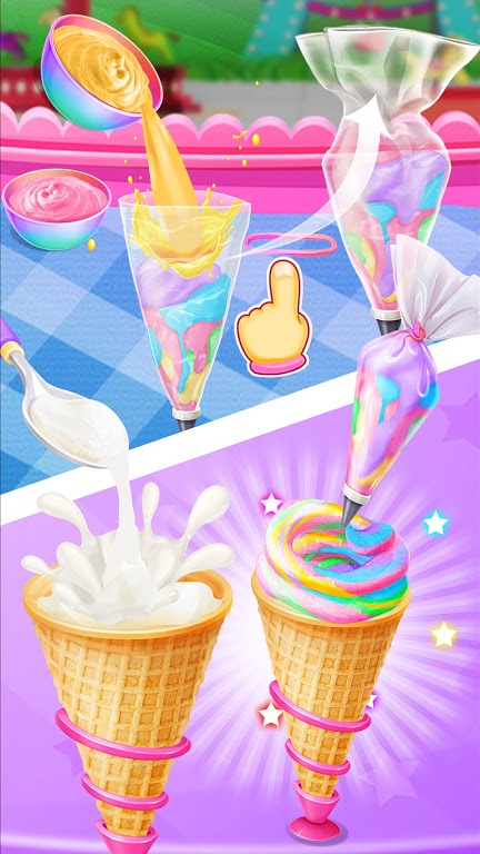 独角兽冰淇淋蛋筒游戏下载