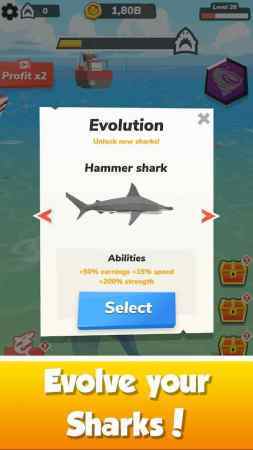 贪吃的鲨鱼破解版app下载-贪吃的鲨鱼免费版下载安装