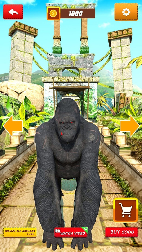 大猩猩飞行跑酷破解版app下载-大猩猩飞行跑酷免费版下载安装