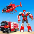 飞行消防员机器人无敌版下载-飞行消防员机器人最新免费版下载