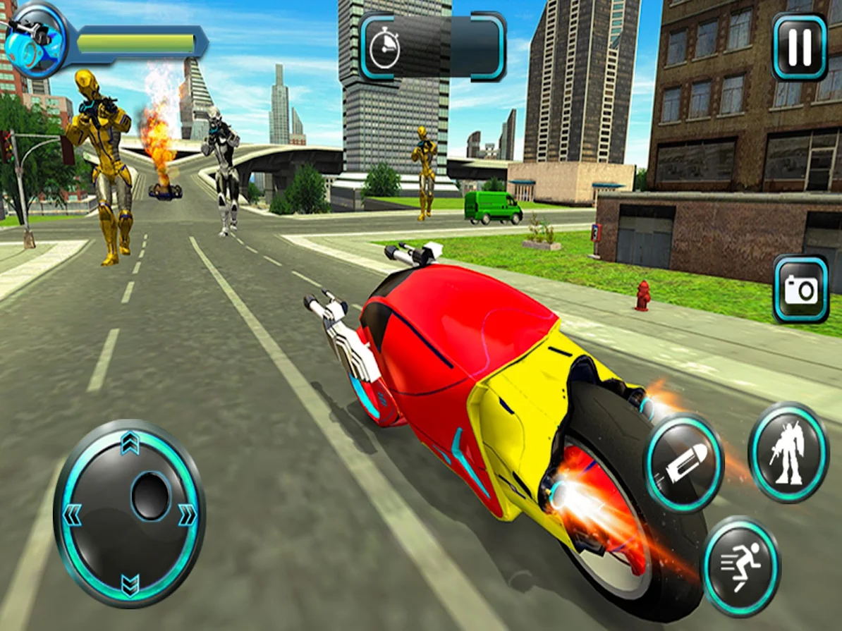 超级自行车机器人游戏手机版下载-超级自行车机器人最新版下载
