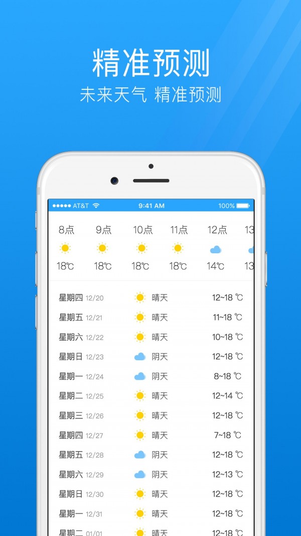 7日天气预报安卓版手机软件下载-7日天气预报无广告版app下载