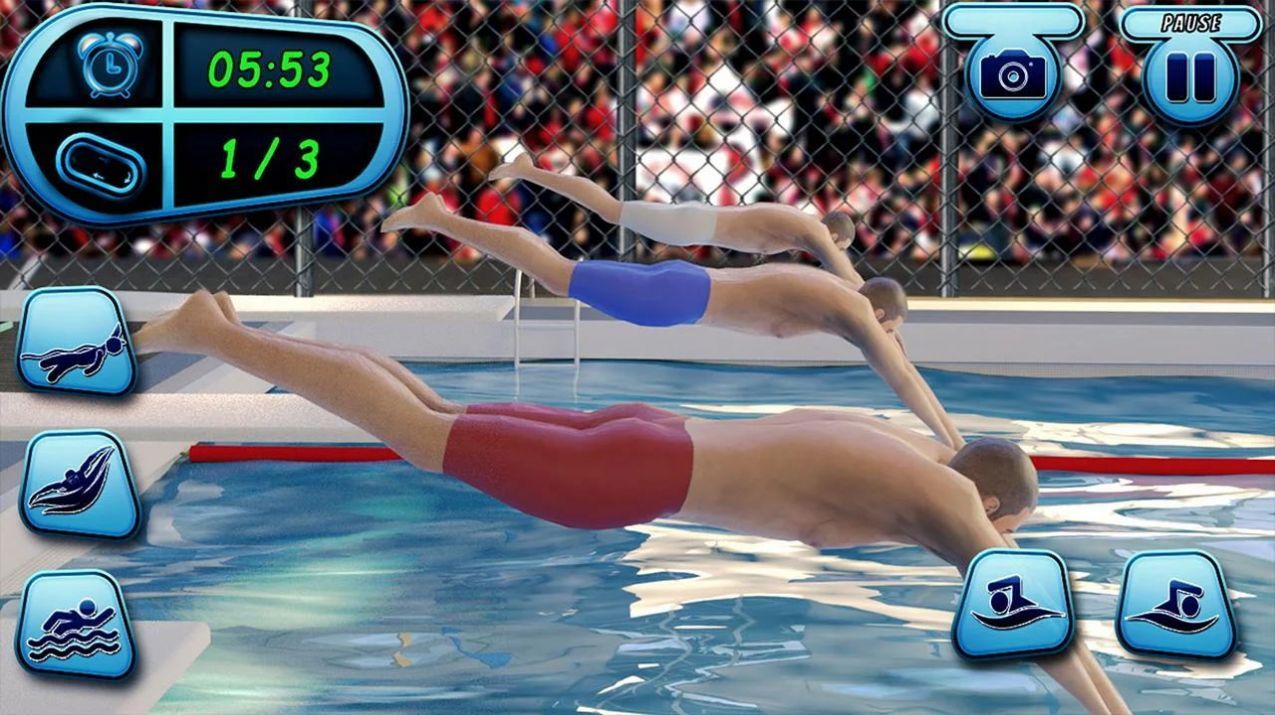 游泳比赛模拟器游戏最新免费版下载-游泳比赛模拟器游戏游戏下载