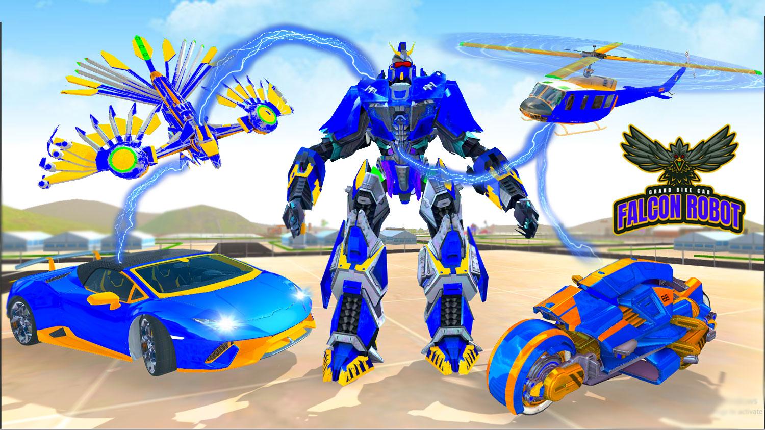 大猎鹰机器人车最新游戏下载-大猎鹰机器人车安卓版下载