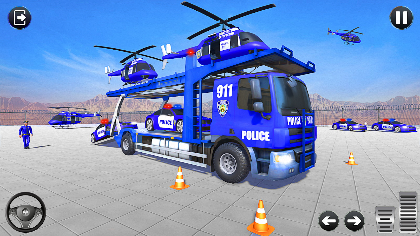 警察卡车运警车游戏下载安装-警察卡车运警车最新免费版下载