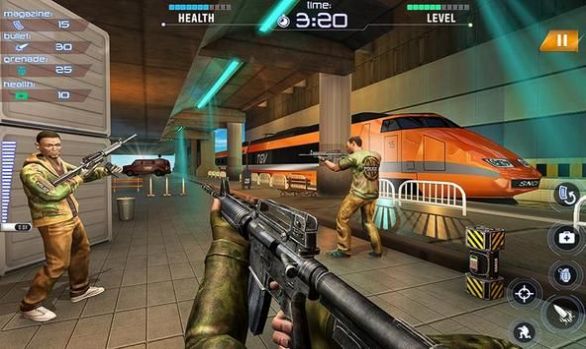 FPS突击队火车射击游戏手机版下载-FPS突击队火车射击最新版下载