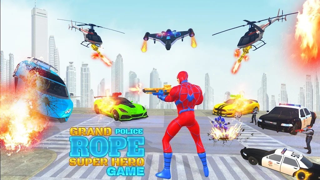 警察绳索英雄营救(Police Rope Hero Rescue Game)最新免费版下载-警察绳索英雄营救(Police Rope Hero Rescue Game)游戏下载