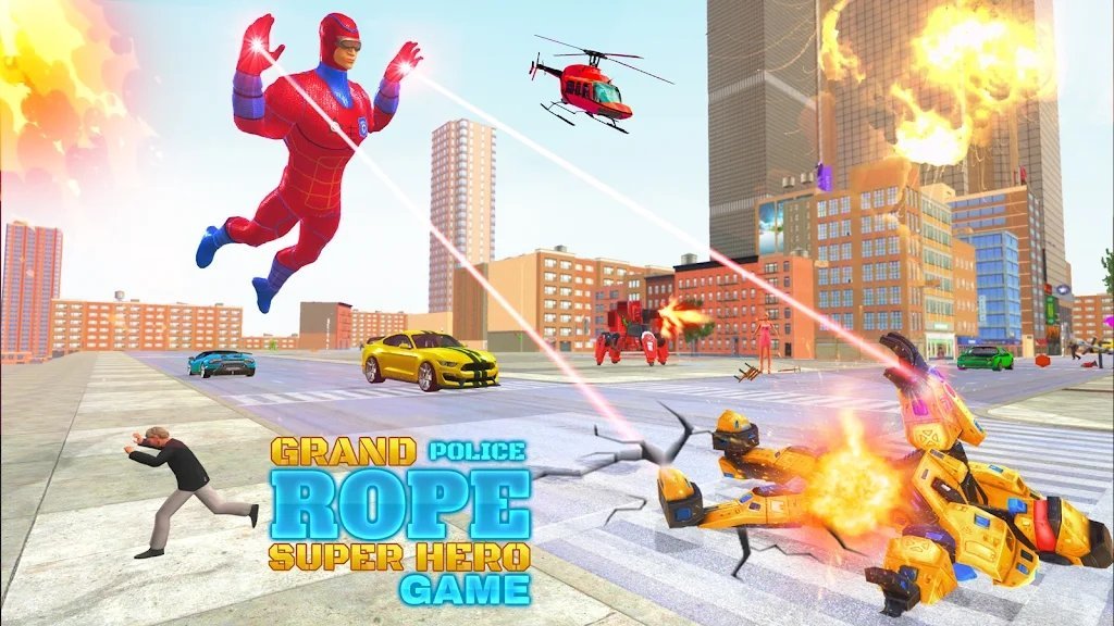警察绳索英雄营救(Police Rope Hero Rescue Game)最新免费版下载-警察绳索英雄营救(Police Rope Hero Rescue Game)游戏下载