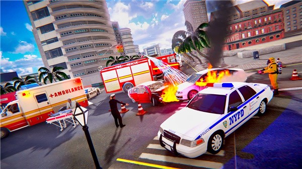 模拟紧急救援消防车安卓版下载-模拟紧急救援消防车手游下载