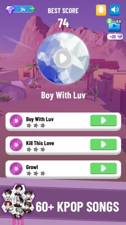 kpop音乐跳球游戏最新免费版下载-kpop音乐跳球游戏游戏下载