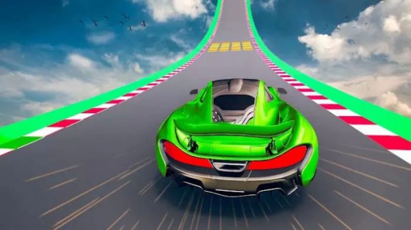 疯狂的汽车特技赛车游戏手机版下载-疯狂的汽车特技赛车最新版下载