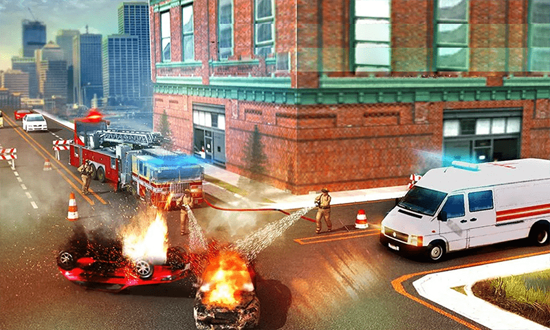 模拟驾驶消防车游戏下载安装-模拟驾驶消防车最新免费版下载
