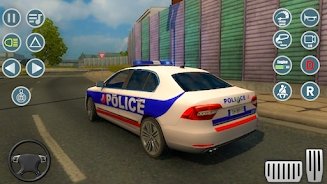 现代警车停车场3D游戏手机版下载-现代警车停车场3D最新版下载