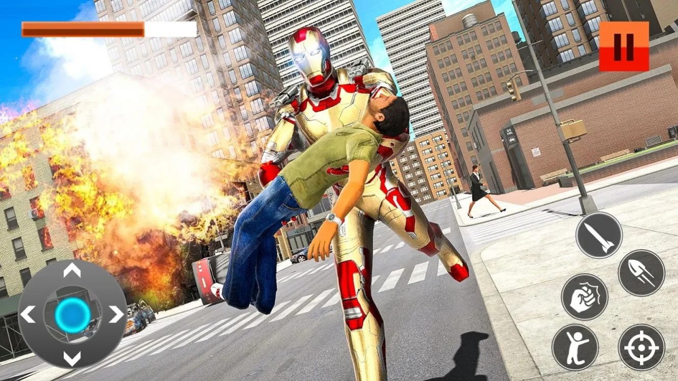 超级钢铁侠城市英雄免费中文下载-超级钢铁侠城市英雄手游免费下载