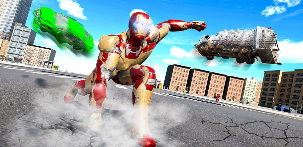 超级钢铁侠城市英雄免费中文下载-超级钢铁侠城市英雄手游免费下载
