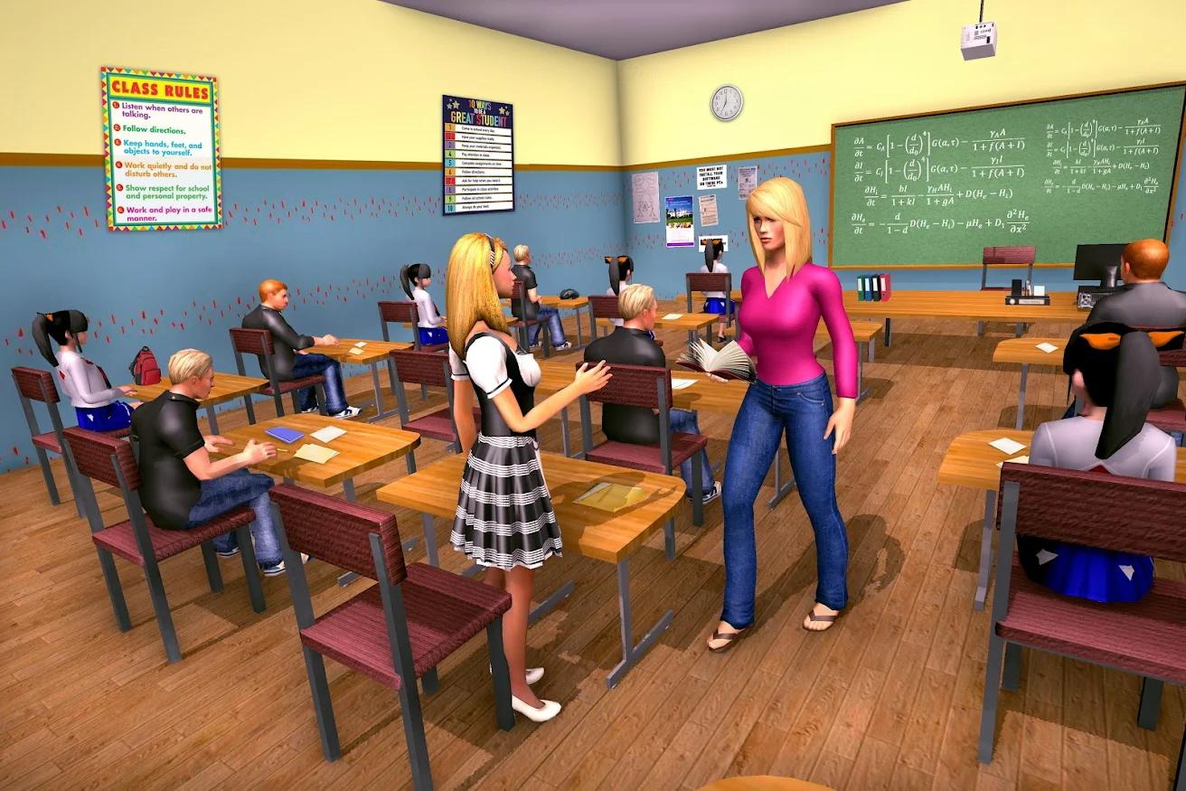 虚拟校园女生模拟器游戏手机版下载-虚拟校园女生模拟器最新版下载