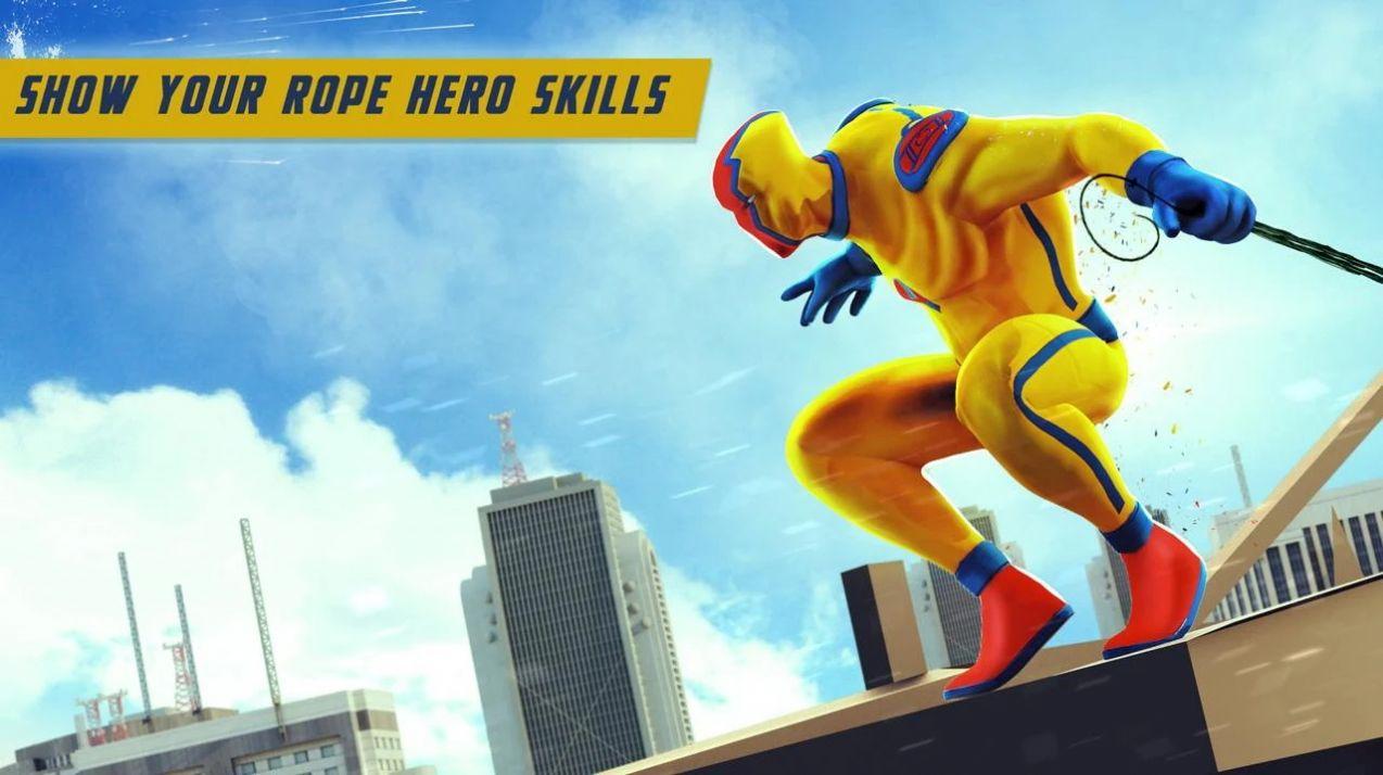 飞天绳索英雄超人（Super Rope Hero Grand City）最新版手游下载-飞天绳索英雄超人（Super Rope Hero Grand City）免费中文下载