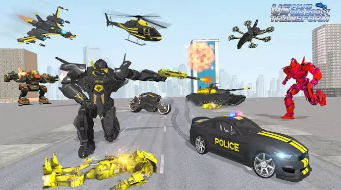 美国警用机器人汽车大战最新免费版下载-美国警用机器人汽车大战游戏下载