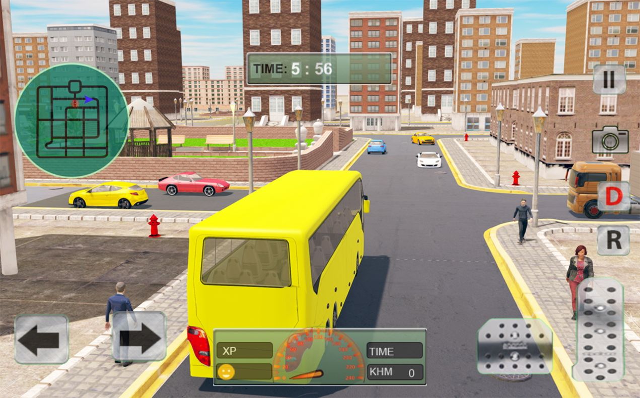 城市公交车司机模拟器3d免费中文下载-城市公交车司机模拟器3d手游免费下载