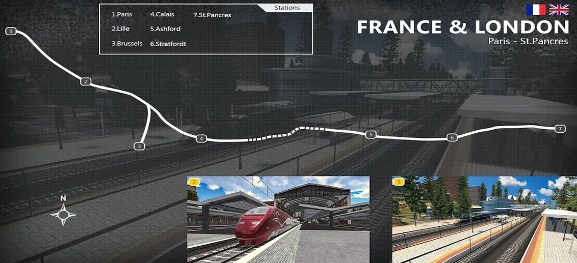 欧洲列车模拟器安卓版下载-欧洲列车模拟器手游下载