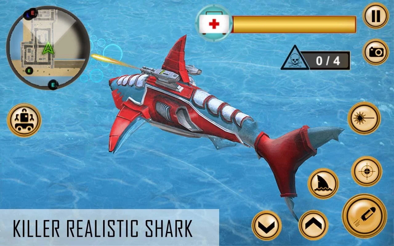 鲨鱼变形金刚模拟器游戏下载安装-鲨鱼变形金刚模拟器最新免费版下载