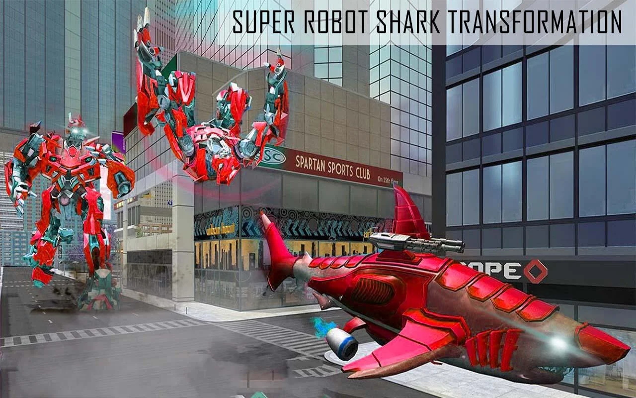 鲨鱼变形金刚模拟器游戏下载安装-鲨鱼变形金刚模拟器最新免费版下载