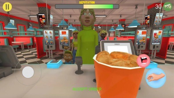 快餐收银员3d最新免费版下载-快餐收银员3d游戏下载