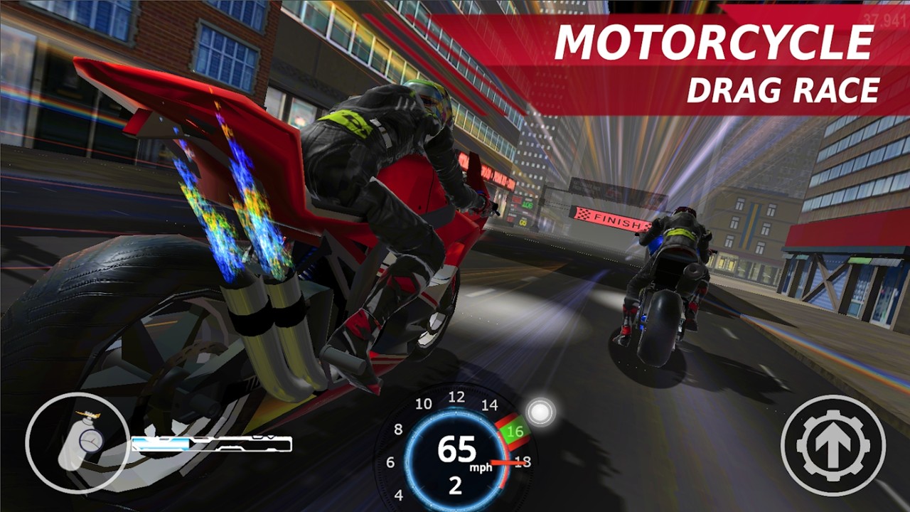 摩托直线竞速赛最新免费版手游下载-摩托直线竞速赛安卓游戏下载