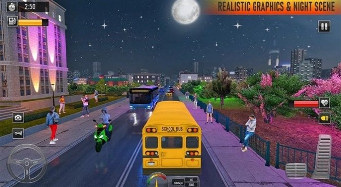 校车驾驶巴士(School Bus Coach Simulator 3D)手游下载安装-校车驾驶巴士(School Bus Coach Simulator 3D)最新免费版游戏下载