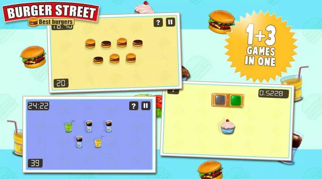 汉堡美食街(BurgerStreet)最新手游下载-汉堡美食街(BurgerStreet)安卓版手游下载