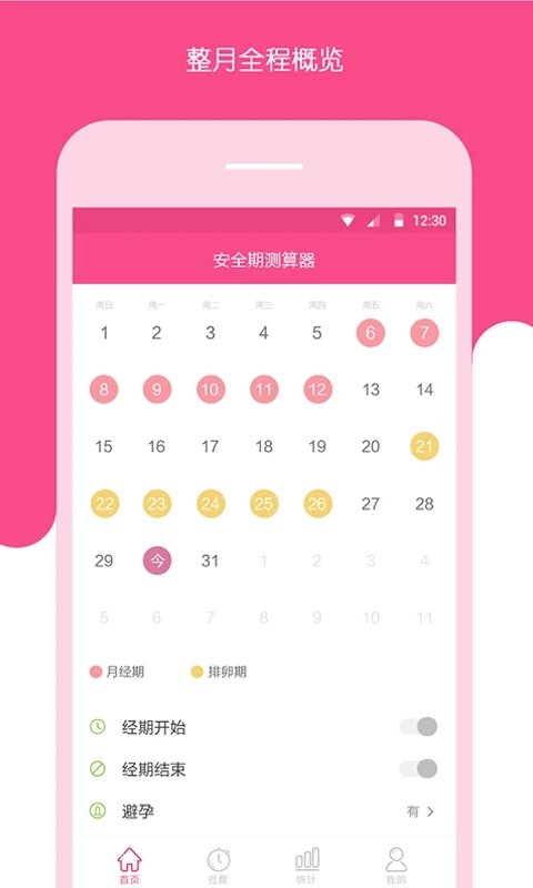 女性生理周期app最新版下载-女性生理周期手机清爽版下载