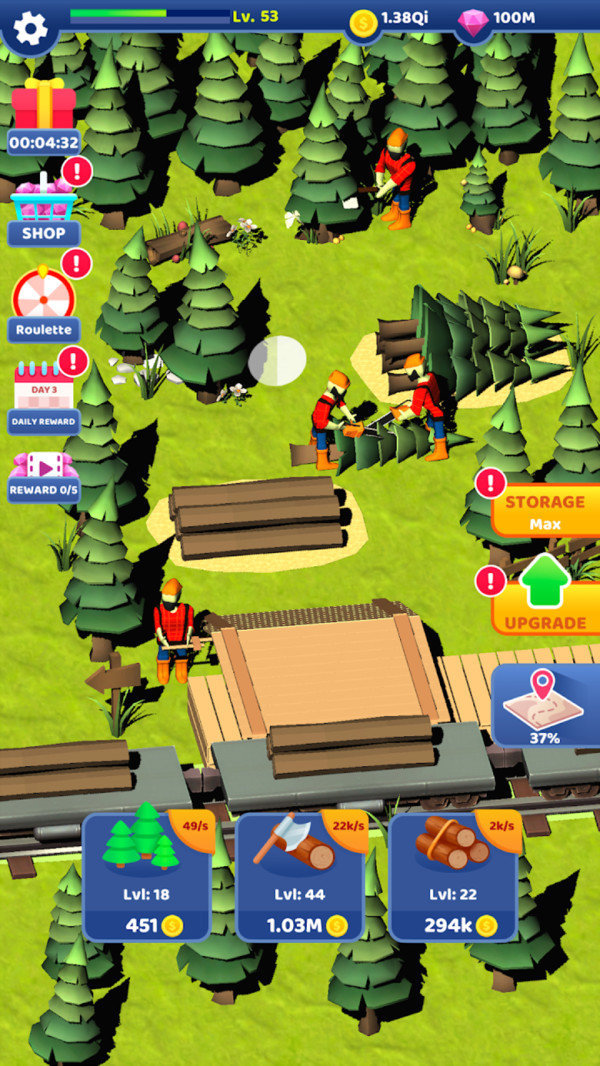 伐木厂大亨手游下载安装-伐木厂大亨最新免费版游戏下载