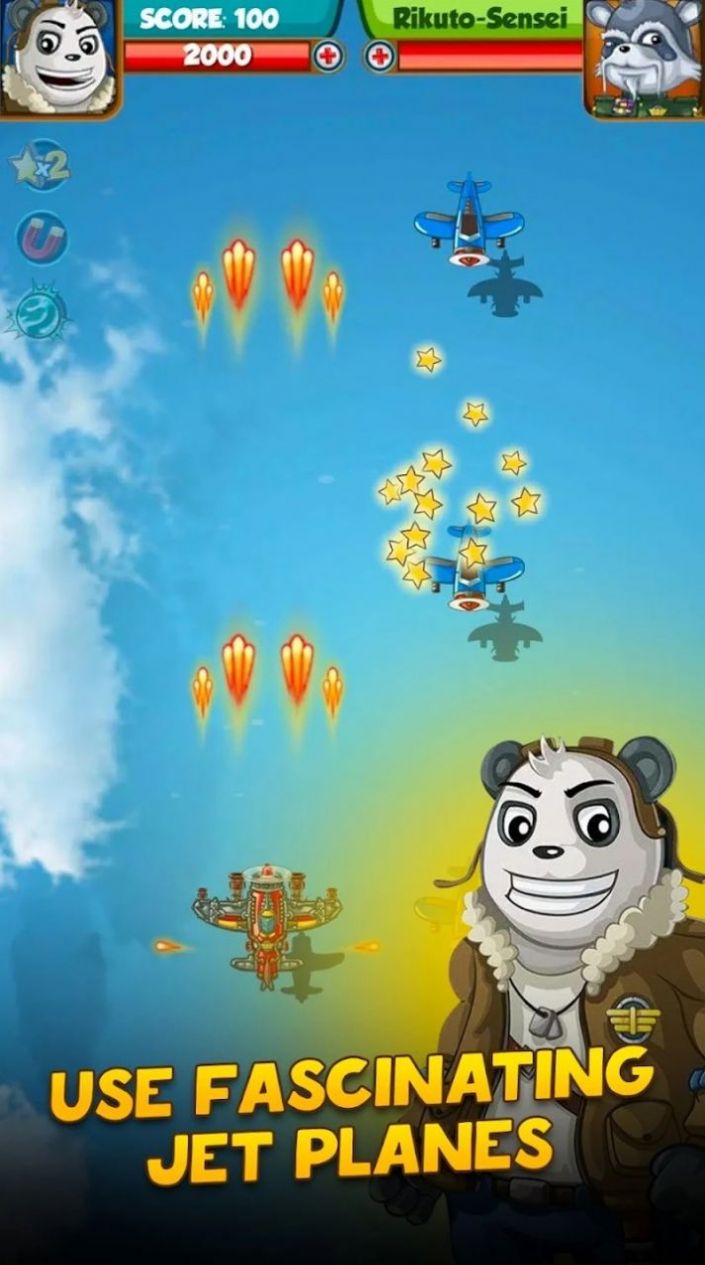 熊猫人空战射击手游手游下载-熊猫人空战射击手游游戏免费下载 V1.0