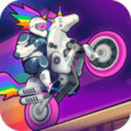 疯狂的后轮特技摩托手游下载安装-疯狂的后轮特技摩托最新免费版游戏下载