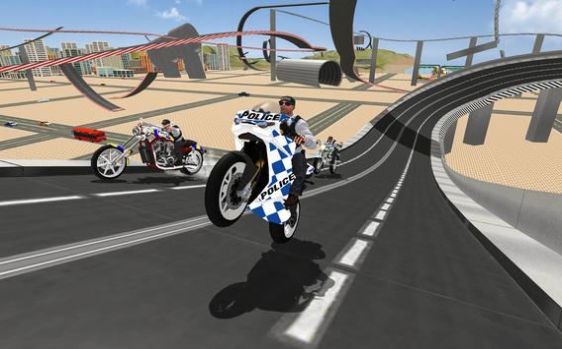超级特技警察自行车模拟器3D最新免费版手游下载-超级特技警察自行车模拟器3D安卓游戏下载
