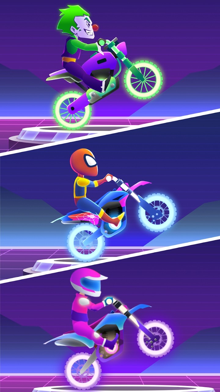 摩托霓虹赛车最新免费版手游下载-摩托霓虹赛车安卓游戏下载